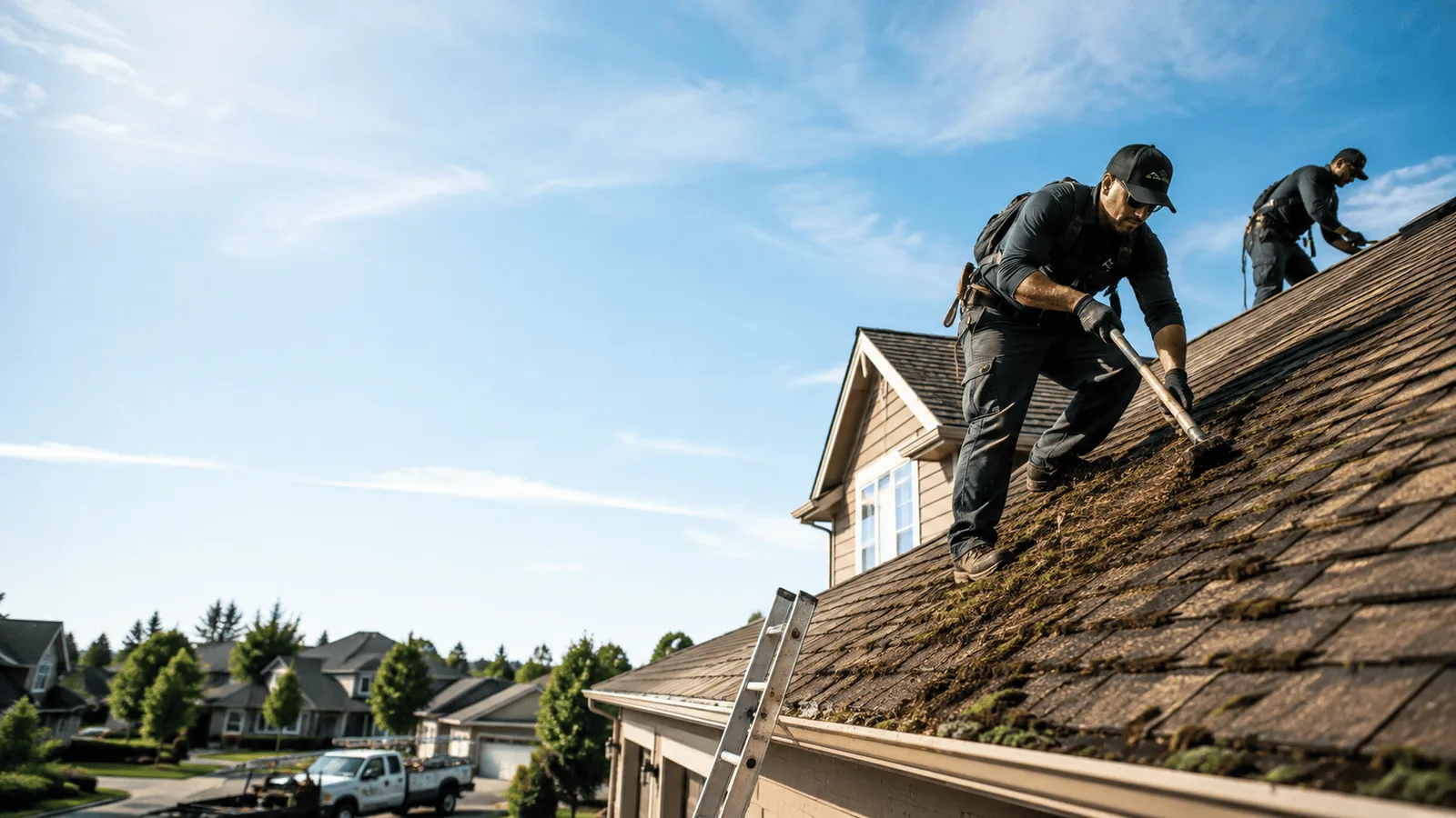 Roof Moss Removal in Severn, MD near me